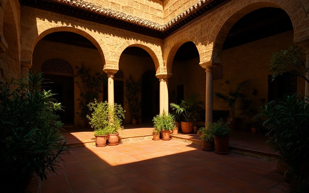 Historic Seville courtyard