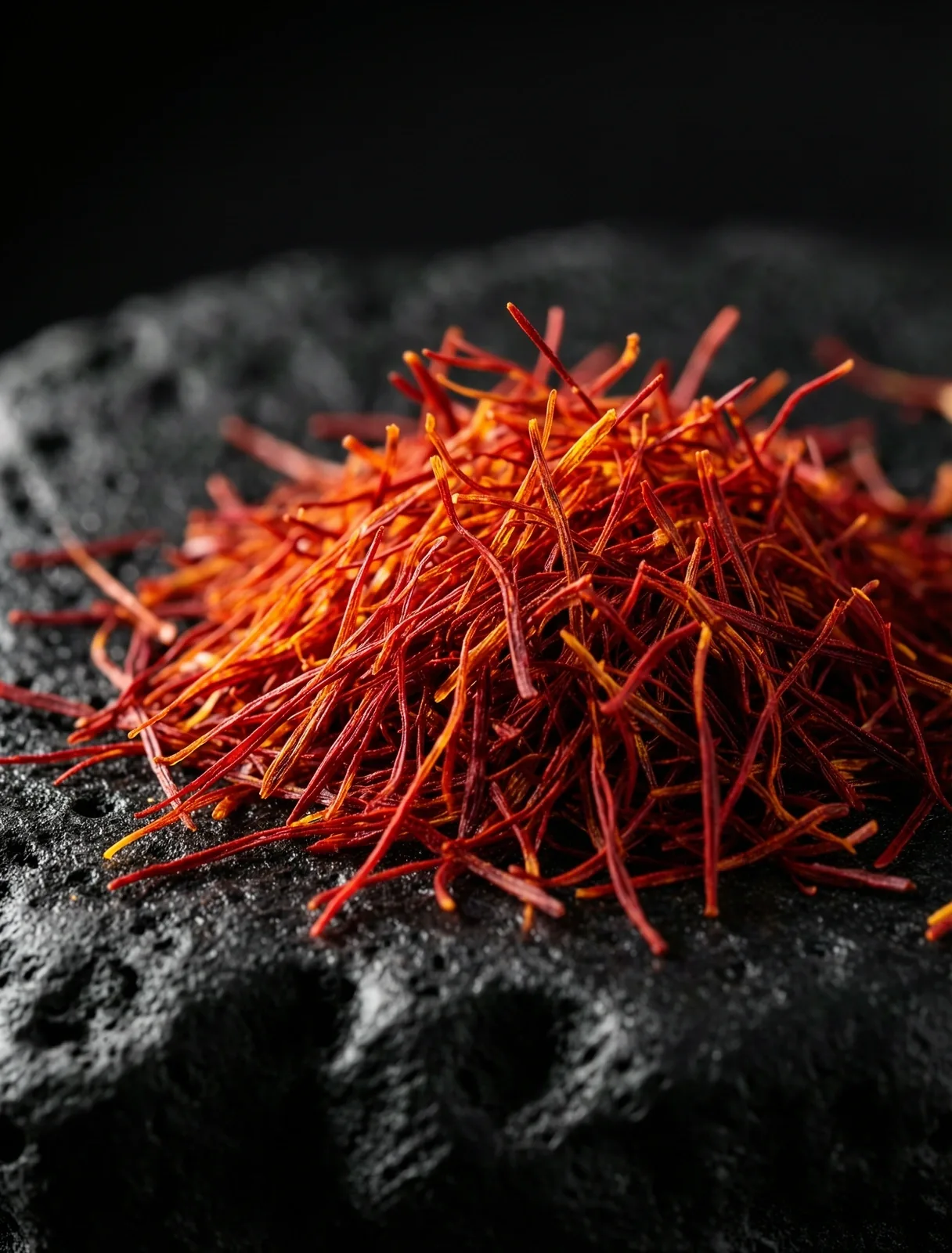 Close up of traditional Spanish saffron